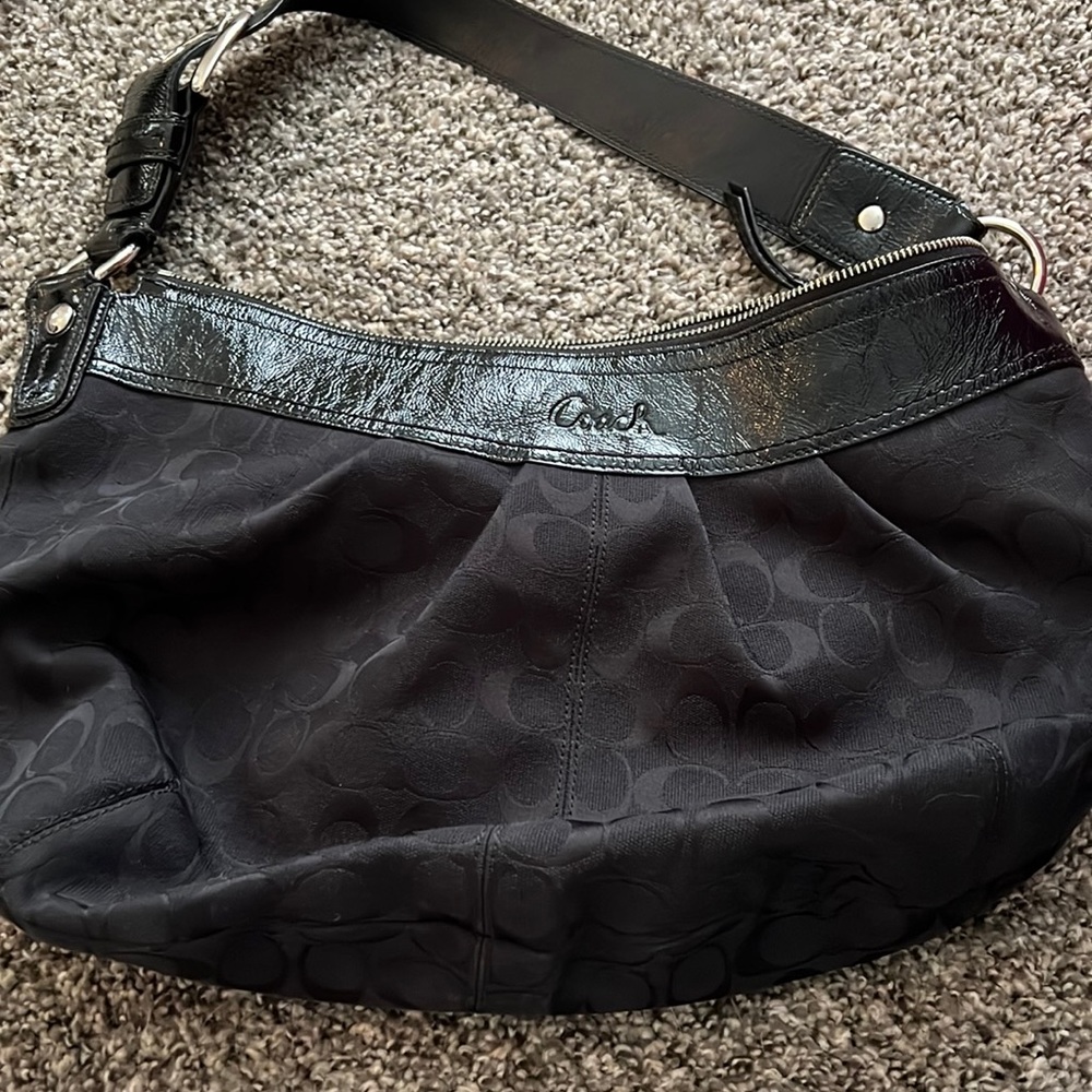 Coach shoulder tote